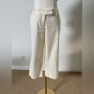 Kenneth Cole Reaction Light Cream Cropped Trousers